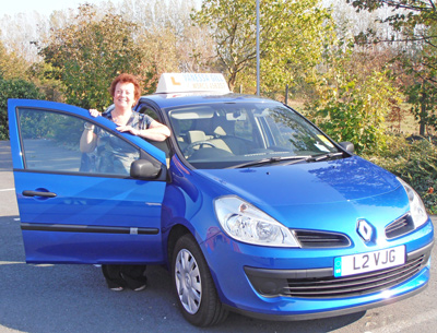 vanessa's driving school, friendly and patient female driving instructor